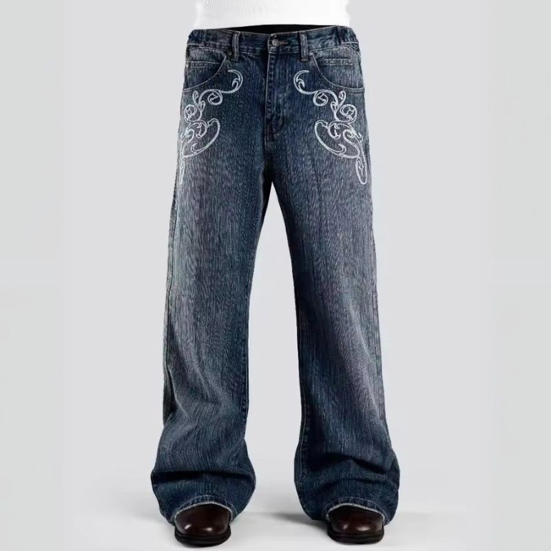 Jeans - Retro Y2K 2-delige set streetstyle pak