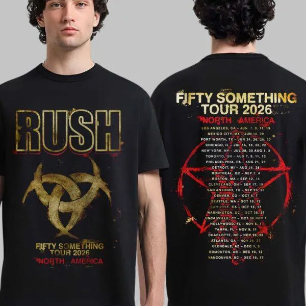 Blouses - RUSH Band FIFTY SOMETHING TOUR 2026