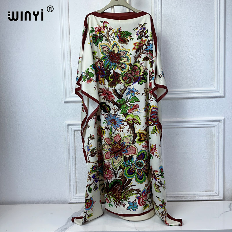 Boho Summer Beach Maxi Dress - WINYI Hoge Kwaliteit Afrikaanse Kleding Vrije