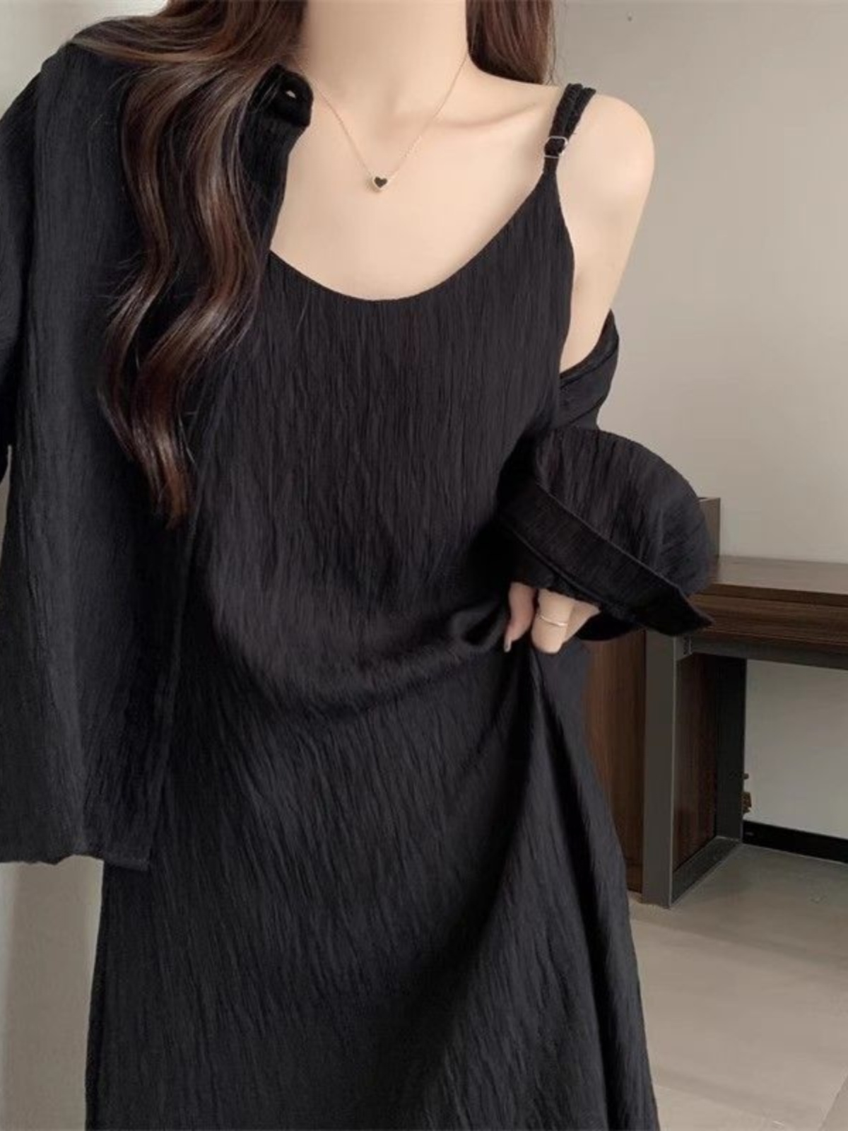 Korean Style A Line Shirt Dress - Plus Size Zomer Losse Damesjurk Overhemd