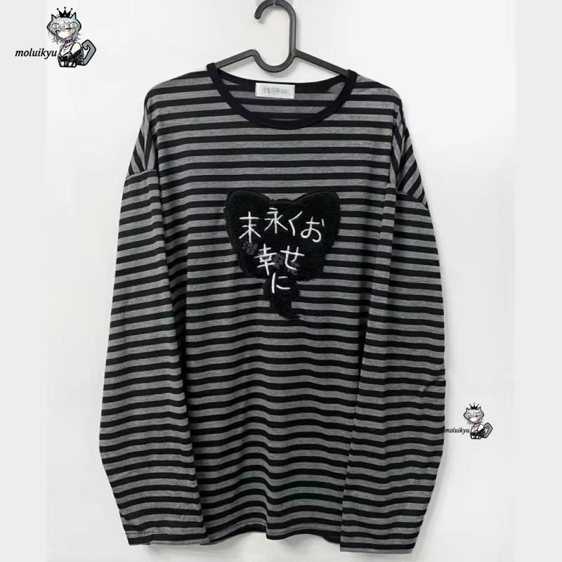 Blouses - Y2K Amerikaanse punk vintage O-hals shirts