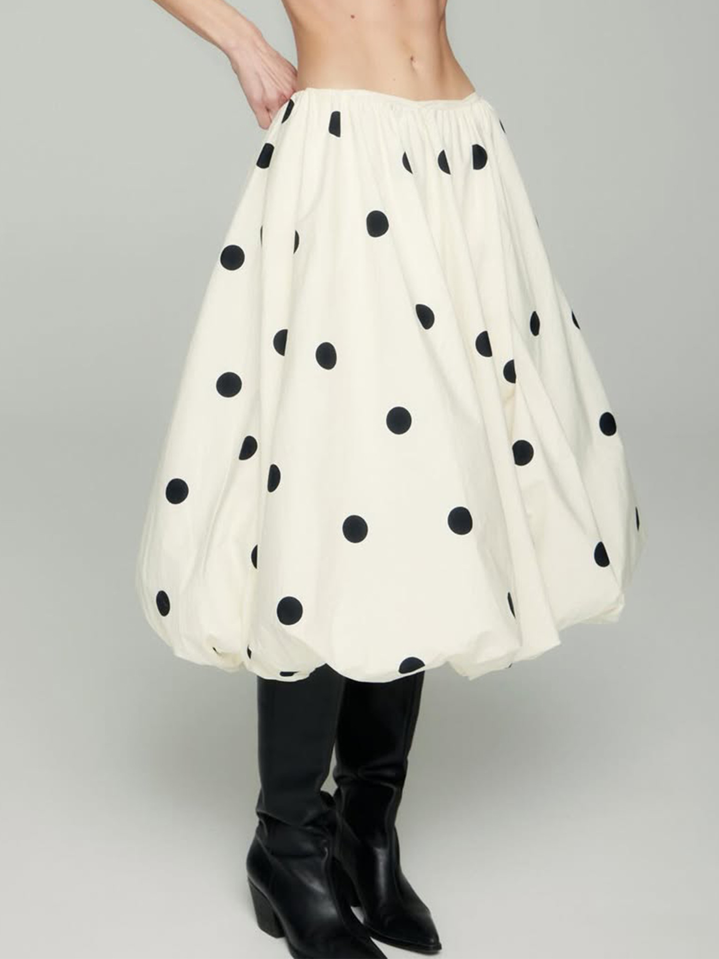 Dames 2-delige Polka Dot Jurk  - Dresses recensie en prijs