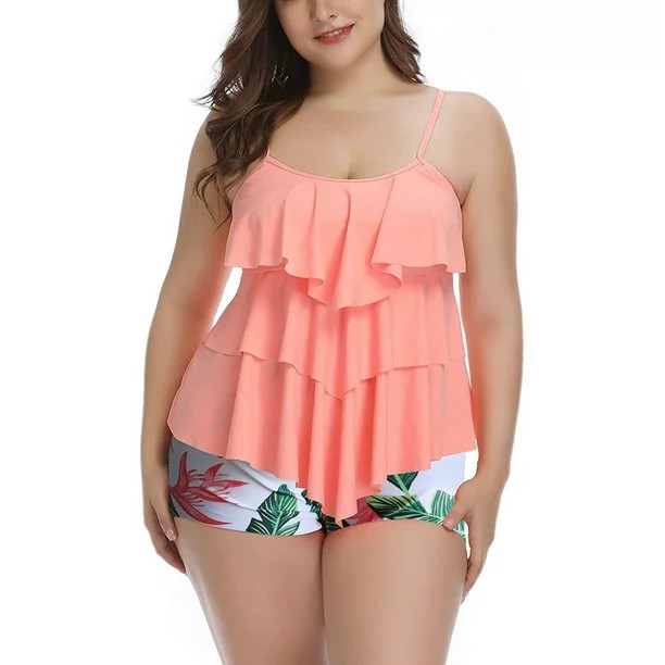 Tankini Damesbikini Bloemenpri - Tops recensie en prijs