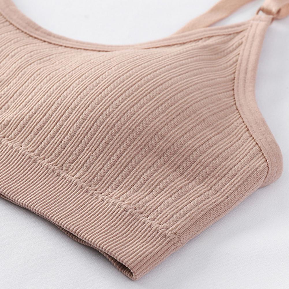 Zachte sportbeha voor dames, z - Seamless Ribbed Workout Tank Top recensie en prijs