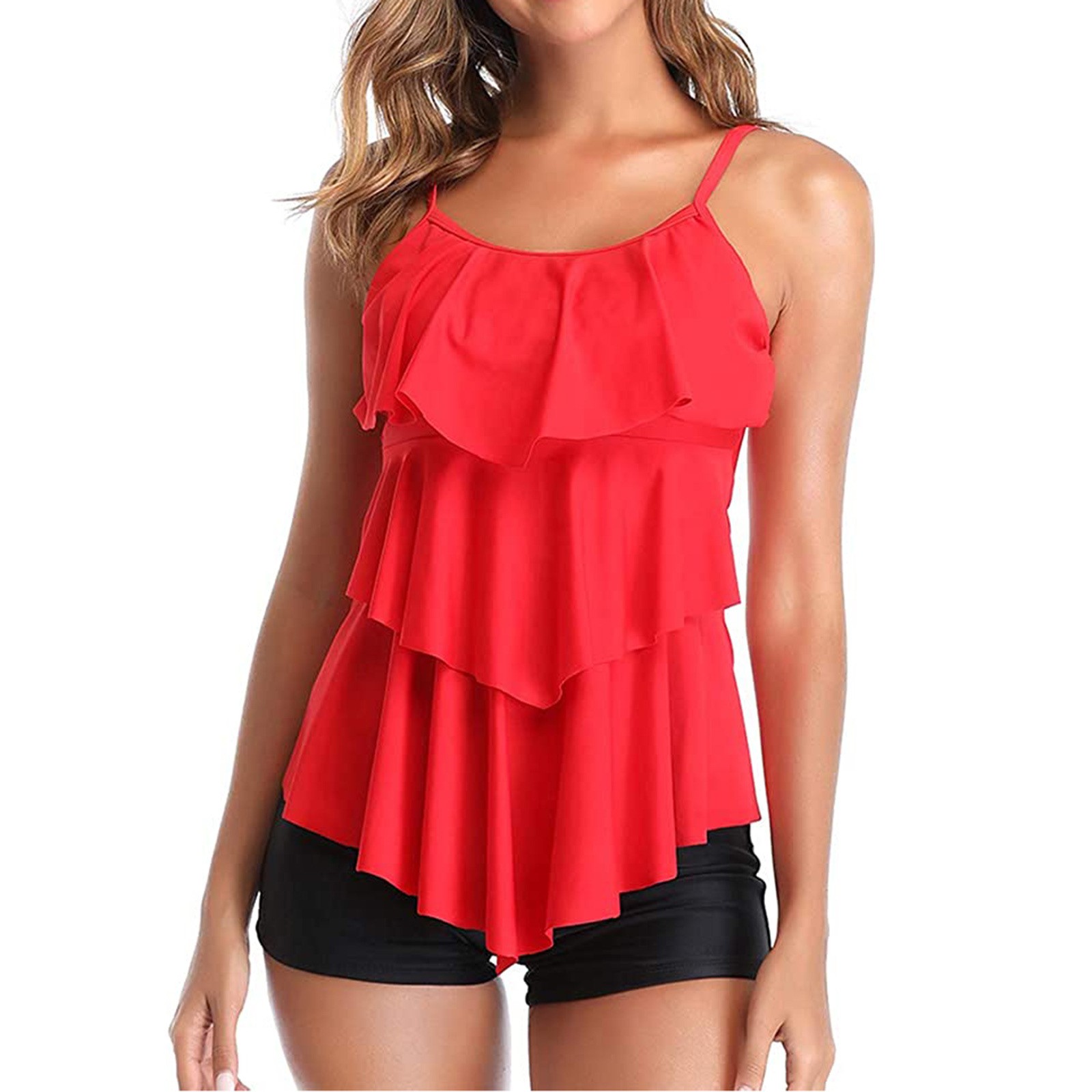 Dames bikini met bloemenprint  - Tops recensie en prijs