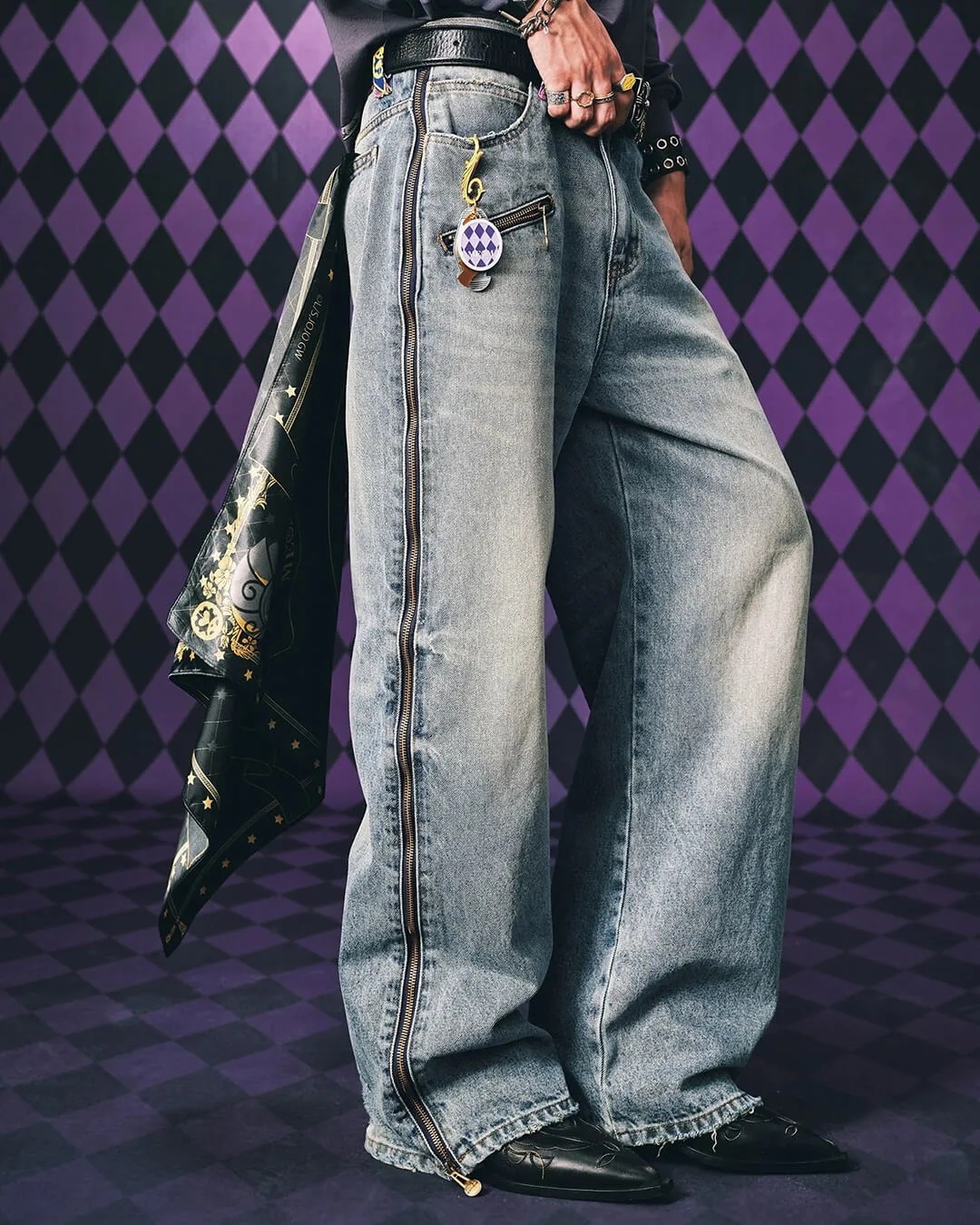 JoJo Anime Zip Off Panel Jeans - Jeans recensie en prijs