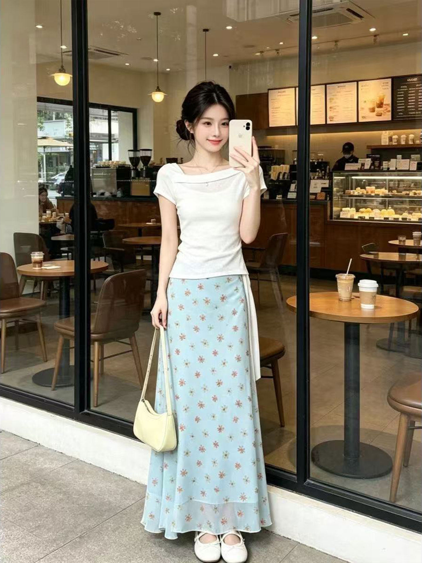 Koreaanse design A-lijn vissta - Korean Style A Line Shirt Dress recensie en prijs
