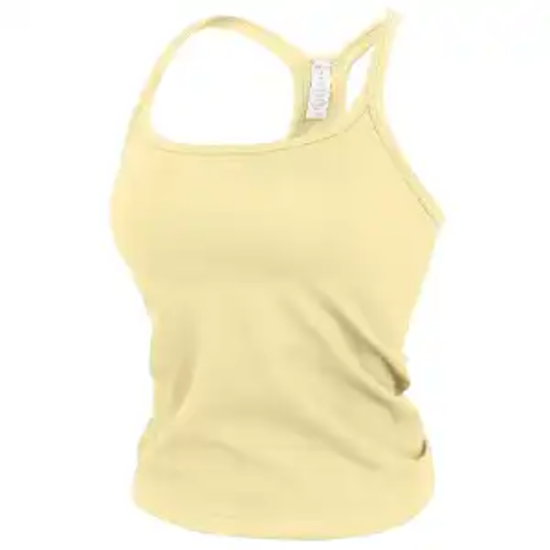 Dames geribbelde naadloze tank - Seamless Ribbed Workout Tank Top recensie en prijs