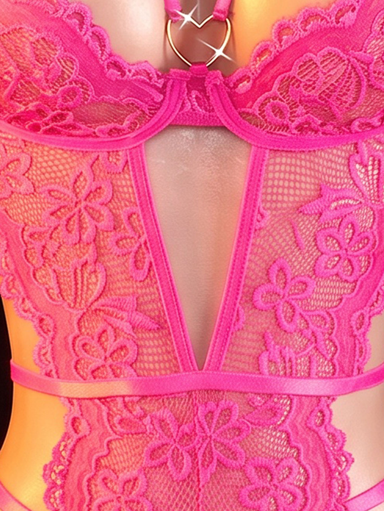 Eendelige holle transparante k - Lingerie recensie en prijs