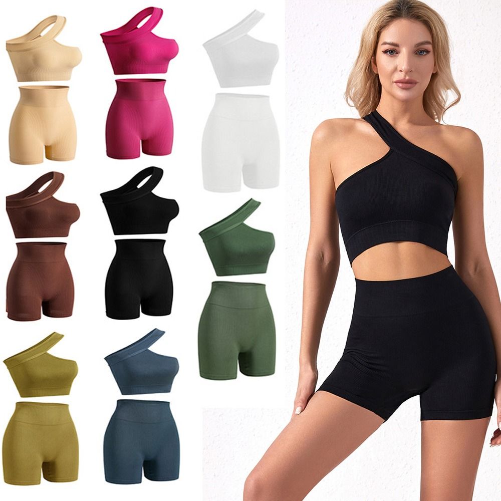 2 stuks casual naadloze dames  - Seamless Ribbed Workout Tank Top recensie en prijs