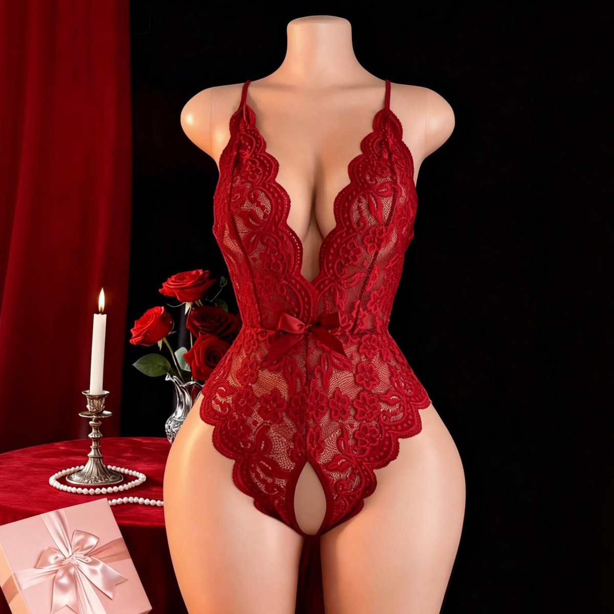 Hot Crotchless sexy lingerie v - Dresses recensie en prijs