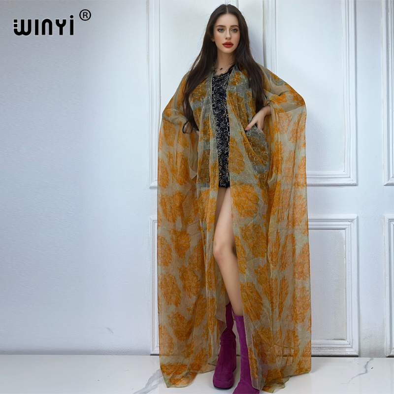 WINYI maxi kimono zomer Perspe - Boho Summer Beach Maxi Dress recensie en prijs
