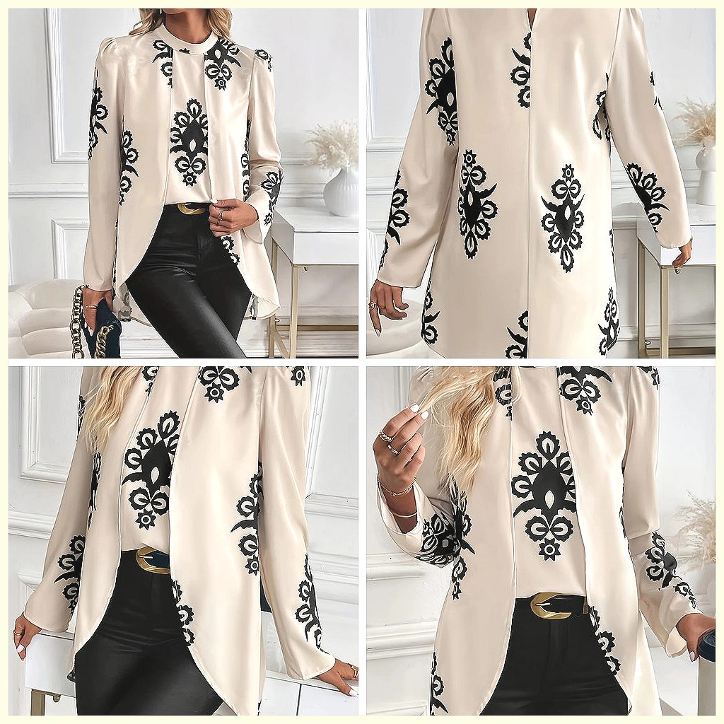 2026 Mode Damesblouse met lang - Blouses recensie en prijs
