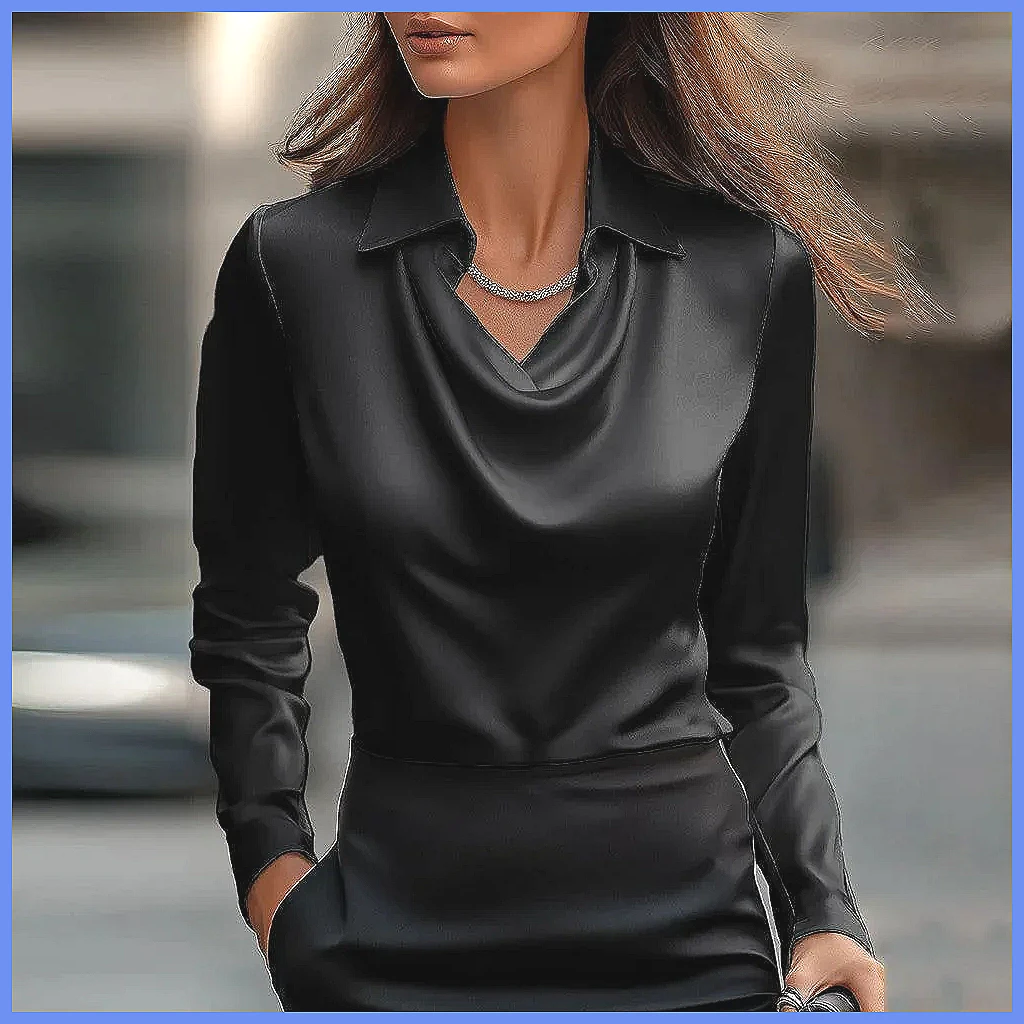 Vintage satijnen blouse dames  - Blouses recensie en prijs