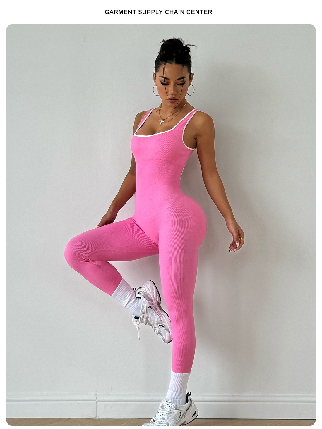 Jumpsuit voor dames, naadloze  - Seamless Ribbed Workout Tank Top recensie en prijs