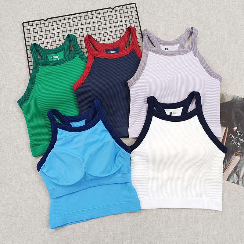 Dames Geribbelde Trainingssets - Seamless Ribbed Workout Tank Top recensie en prijs