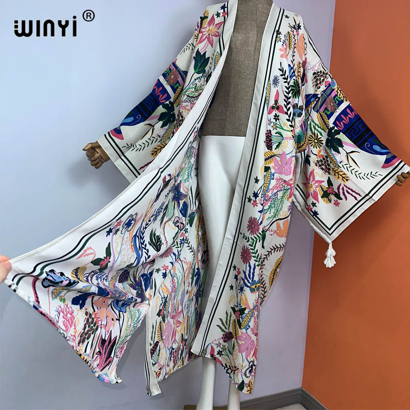 Winyi Kimono Nieuwe Boho Stran - Boho Summer Beach Maxi Dress recensie en prijs