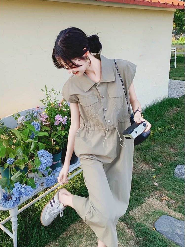 Afslankende plus size Koreaans - Korean Style A Line Shirt Dress recensie en prijs