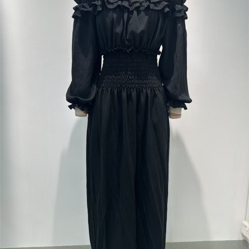 Dames off-shoulder maxi-jurk m - Off Shoulder Puff Sleeve Sundress recensie en prijs