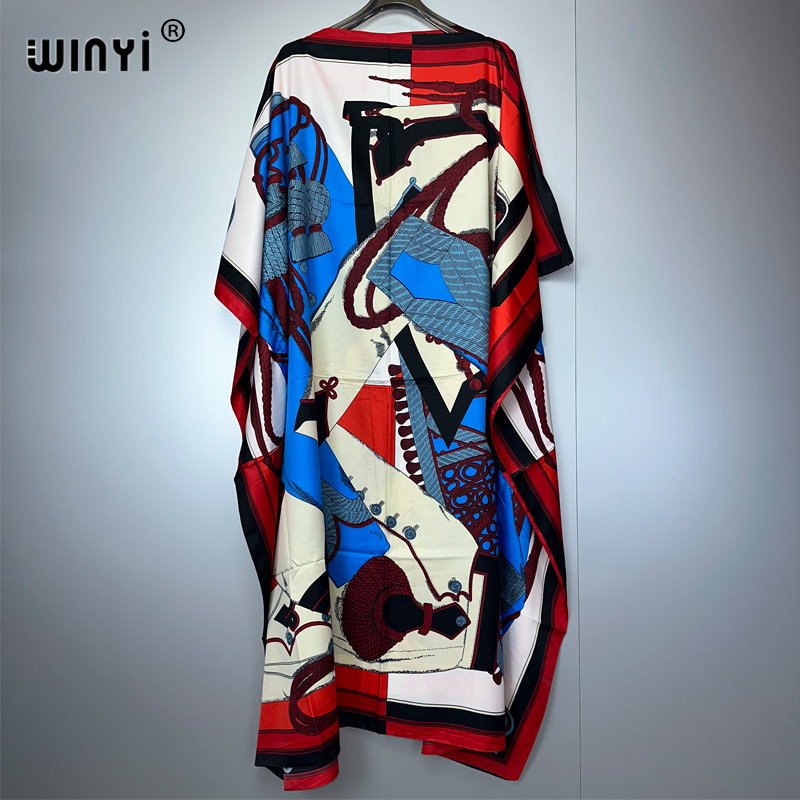 WINYI zomer kaftan Afrikaanse  - Boho Summer Beach Maxi Dress recensie en prijs