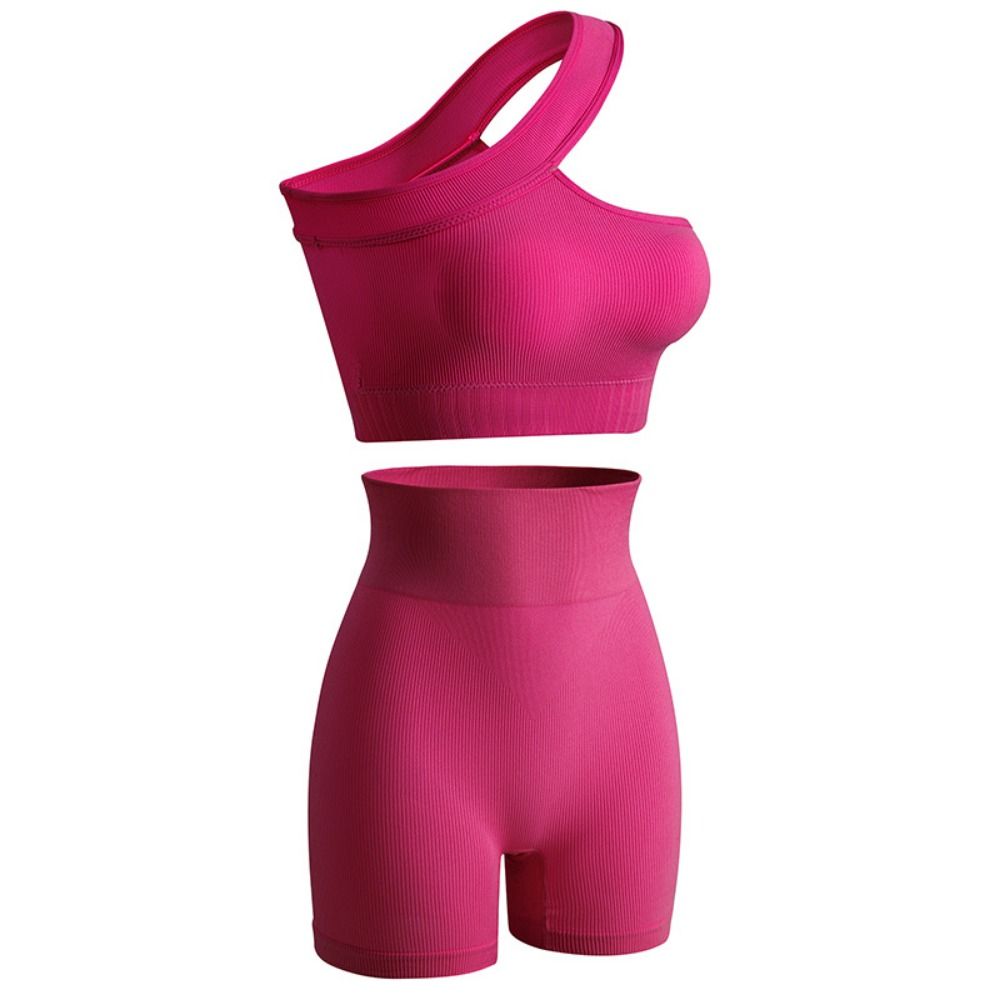2-delige casual naadloze dames - Seamless Ribbed Workout Tank Top recensie en prijs