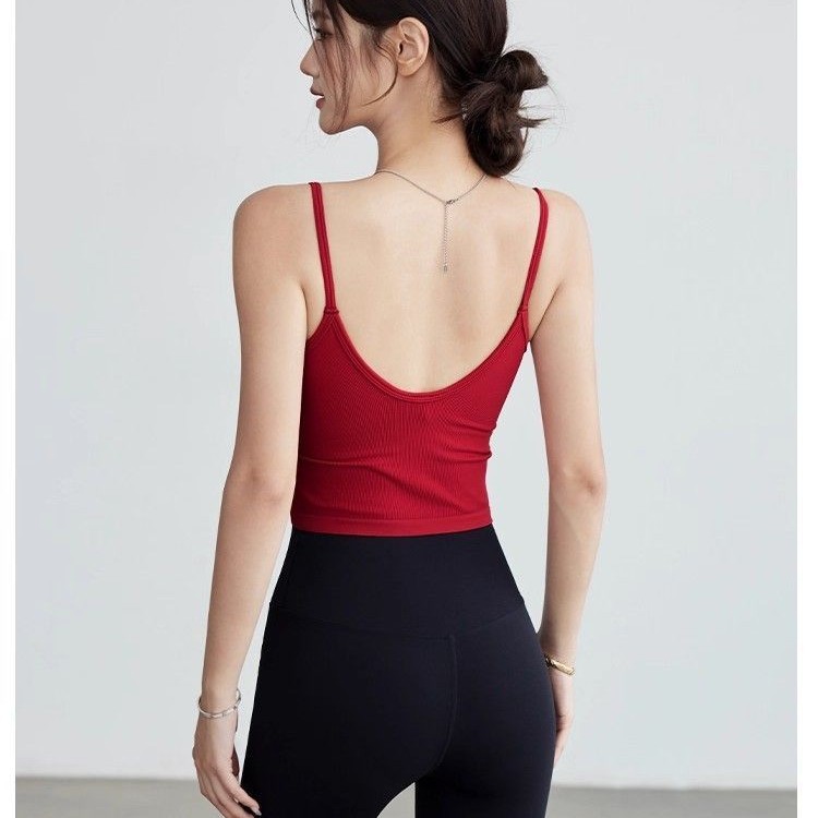 Dames Seamless Geribbelde Yoga - Seamless Ribbed Workout Tank Top recensie en prijs