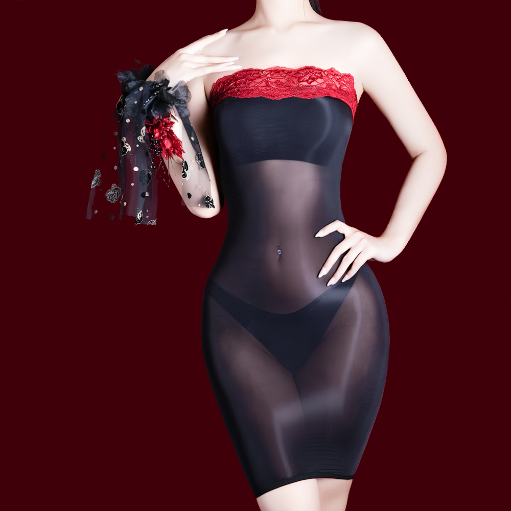 Mode Dames 5D Dunne Bodycon Tu - Sexy Mesh Sheer Bodycon Dress recensie en prijs