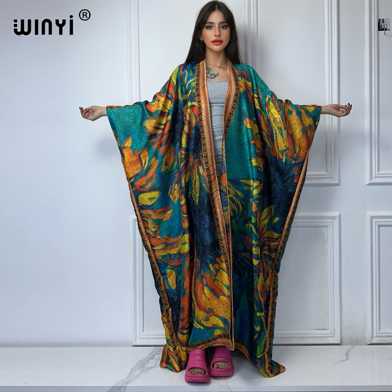 WINYI hoge kwaliteit boho prin - Boho Summer Beach Maxi Dress recensie en prijs